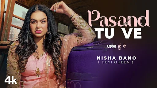 Pasand Tu Ve Lyrics Poster - LyricsREAD