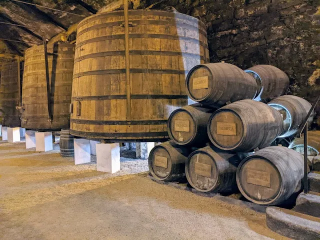 Porto Day Trip: Barrel Room at Quinta da Pacheca