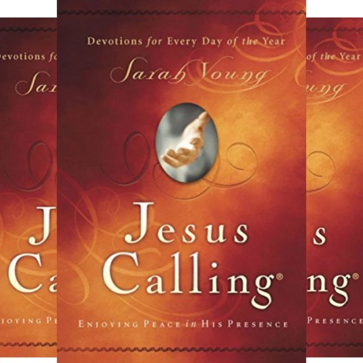 Sarah Young's Book: Jesus Calling - Daily Devotional, Inspirational and Scriptural Words of Hope and Encouragement - Published by Thomas Nelson