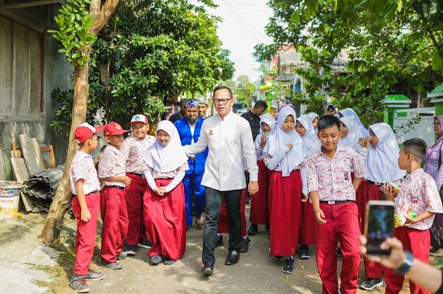 Gunakan Konsep Green Building, Pembangunan Sekolah Satu Atap Capai 97 Persen