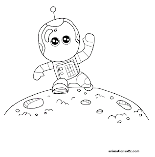 astronauts coloring sheets