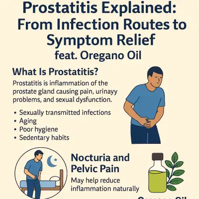 Prostatitis Explained: From Infection Routes to Symptom Relief feat. Oregano Oil