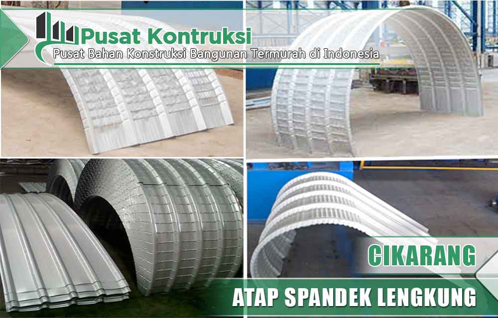 harga atap spandek lengkung Cikarang