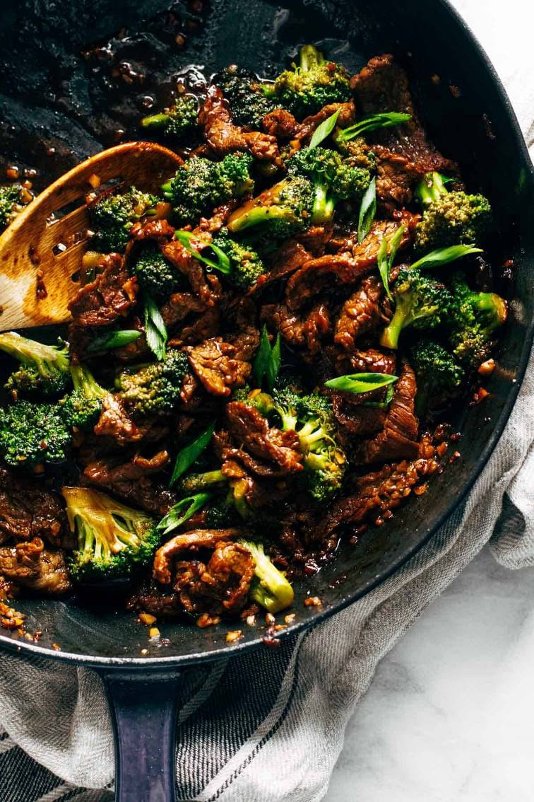 Sesame Beef and Broccoli Recipe - Biblically Clean Chinese Dinner Ideas | Land of Honey