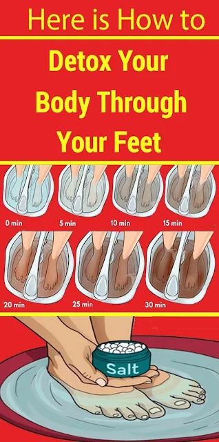 Here Is How To Cleanse Your Body From Toxins Through Your Feet