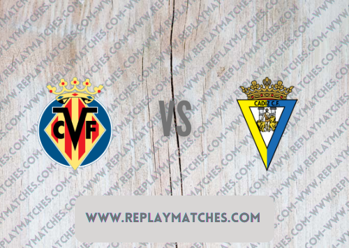 Villarreal vs Cadiz Highlights 26 October 2021