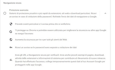 Protezione Chrome