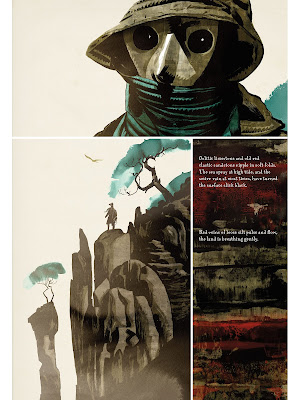 Review del cómic Raptor de Dave McKean - ECC Comics