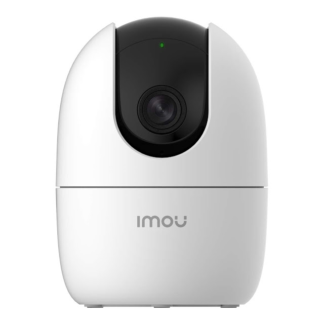 Imou 360 Degree Security Camera (White)，Up to 256GB SD Card Support，WiFi & Ethernet Connection，1080P Full HD，Privacy Mode，Alexa Google Assistant，Human Detection，2-Way Audio，Night Vision