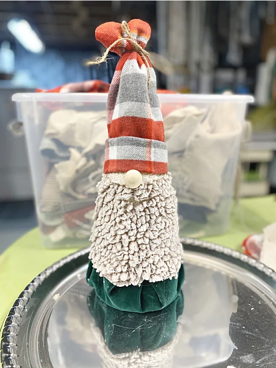 gnome with hat and bell