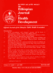 Ethiopian Journal of Health Development
