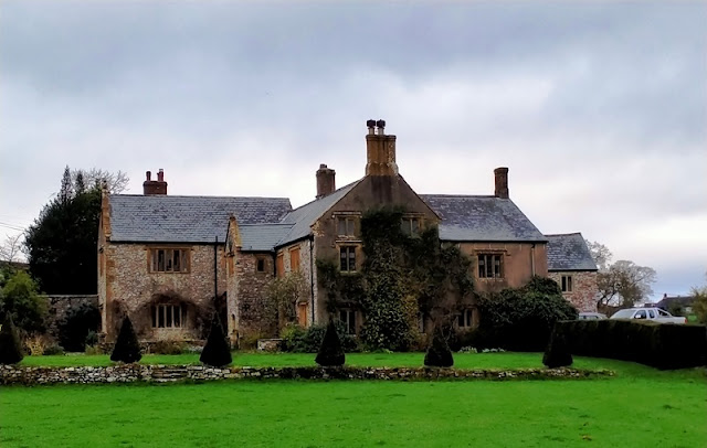 View of 16th century manor house