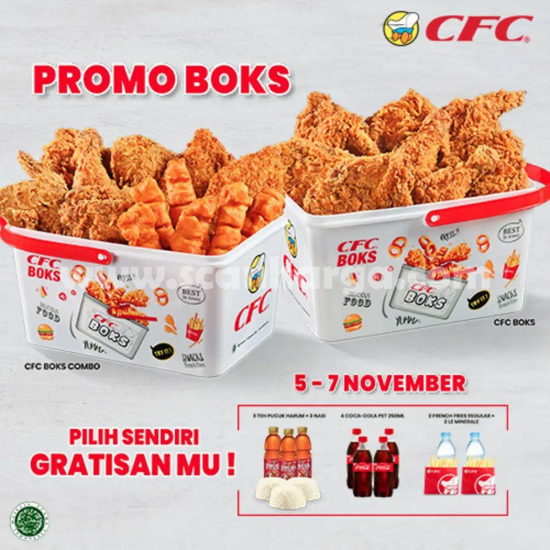 CFC Promo BELI Paket CFC Boks PILIH SENDIRI GRATISANMU