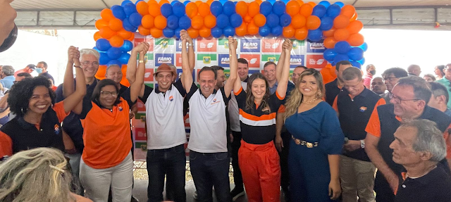 Convenções do Solidariedade homologam as candidaturas de Fábio Dantas para governo e Ivan Junior  vice