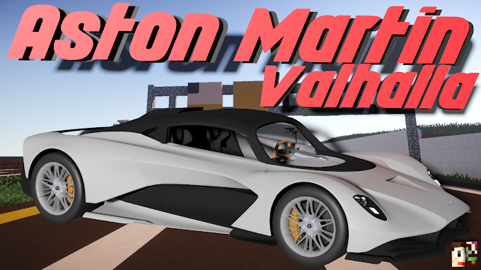 Aston Martin Valhalla | Minecraft Car Addon
