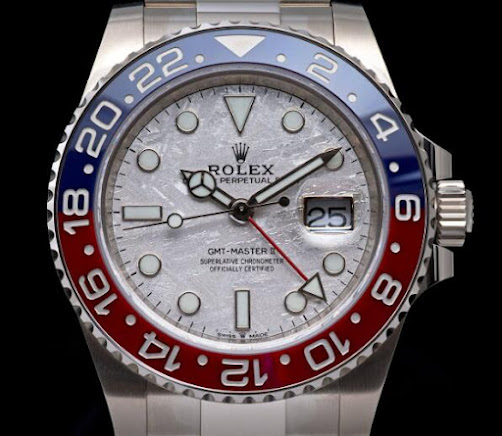 Michael Strahan And His Replica Rolex GMT-Master II Meteorite Dial Gold 126719 BLRO Watches 3