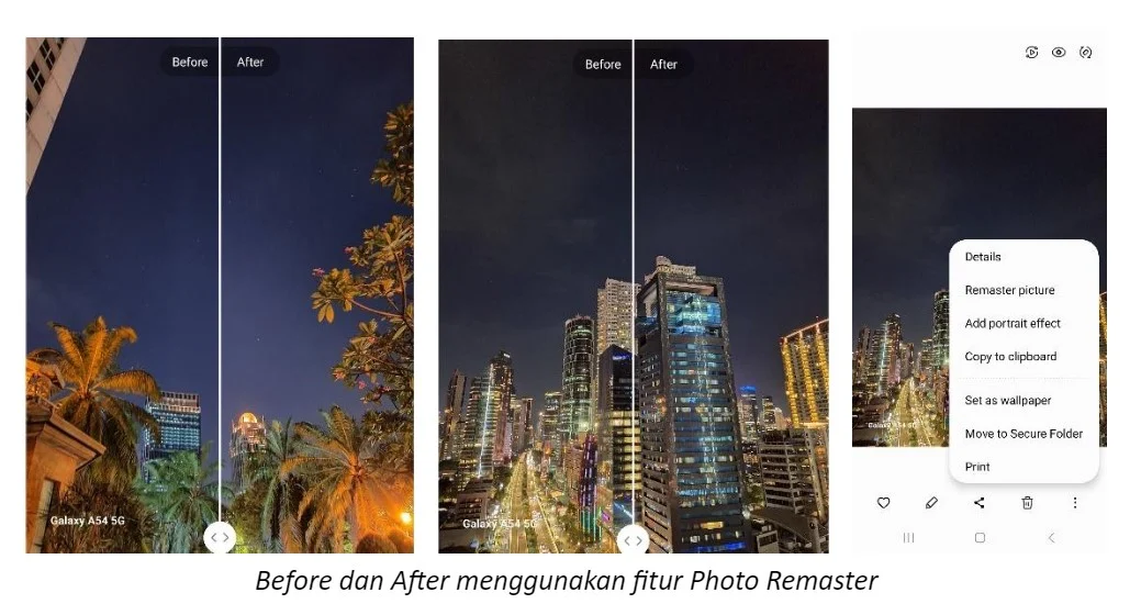 Tips Maksimalkan Kamera Saat Malam Takbiran Bersama Samsung Galaxy A54 5G