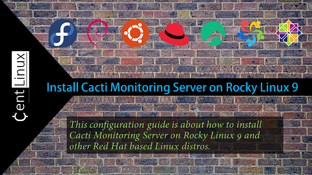 Install Cacti Monitoring Server on Rocky Linux 9