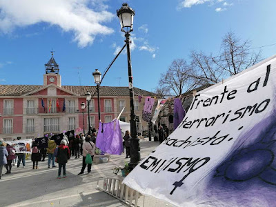 Bicicleta Violeta Mujer Violencia Aranjuez