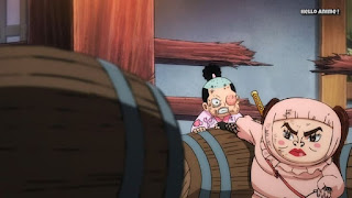 ワンピースアニメ 1006話 ワノ国編 | ONE PIECE しのぶ