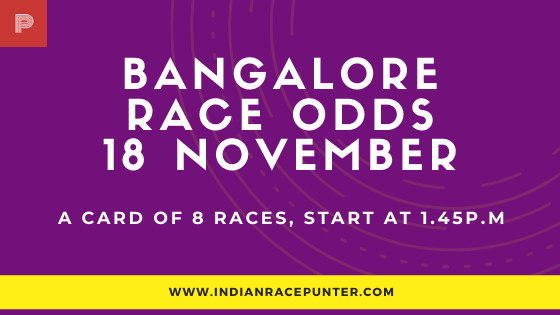 Bangalore Race Odds 18 December