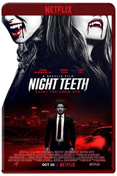 Night Teeth (2021) 1080P NF WEB-DL Dual Latino-Inglés [Sub.Esp] (Terror. Thriller. Vampiros)