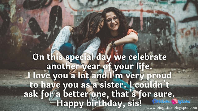 Birthday Quotes For Sisiter