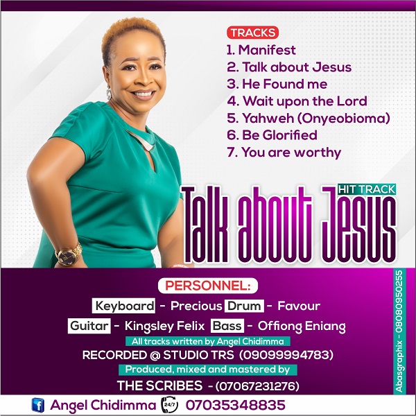 Overview Of: Angel Chidimma – Talk About Jesus (Album)