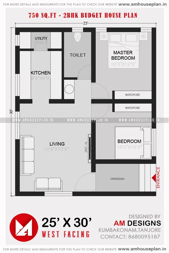 Two Bedroom House Plans Indian Style