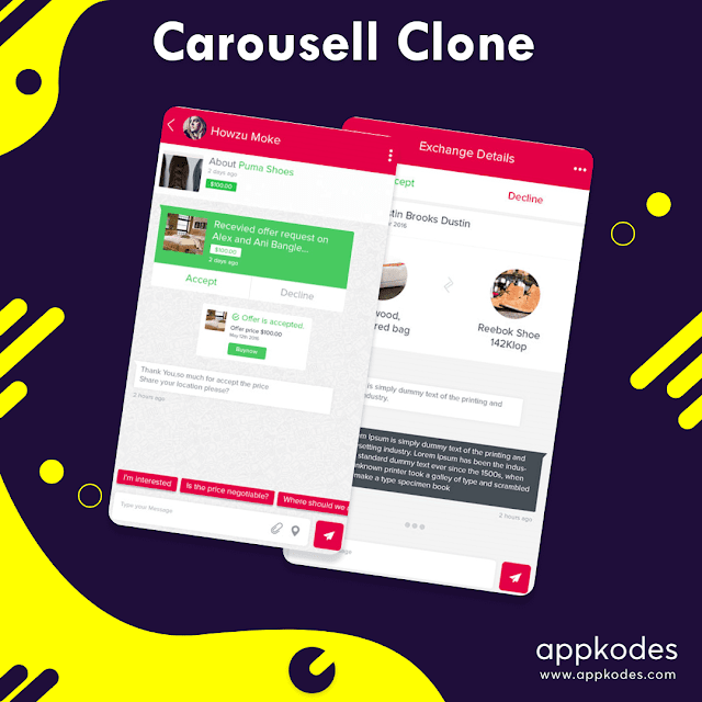 Carousell clone script