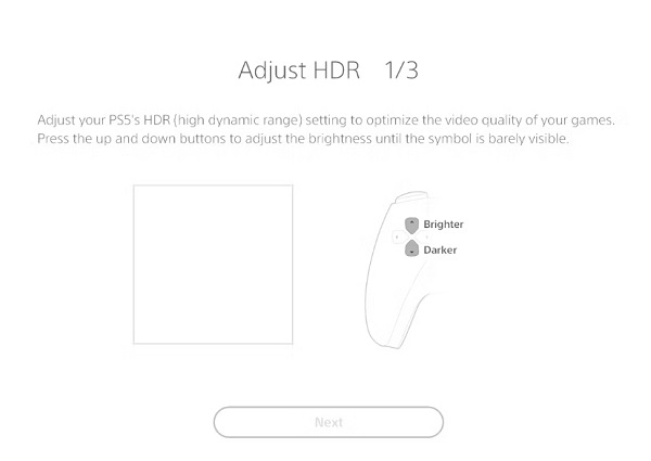 إعدادات جودة الصورة لجهاز PS5
