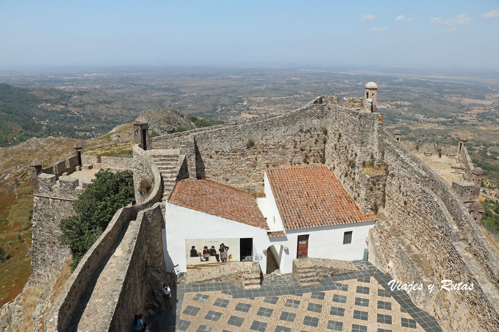 Vistas desde la torre del Homenaje de Marvao