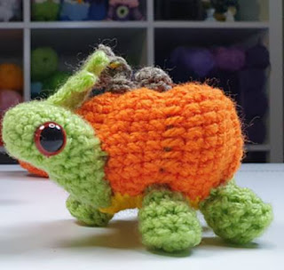 PATRON GRATIS TORTUGA CALABAZA AMIGURUMI 54709