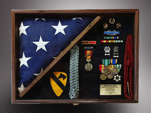 Why a Custom Shadow Box Makes a Great Military Retirement Gift for a Service Member