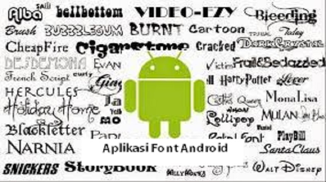 Aplikasi Font Android