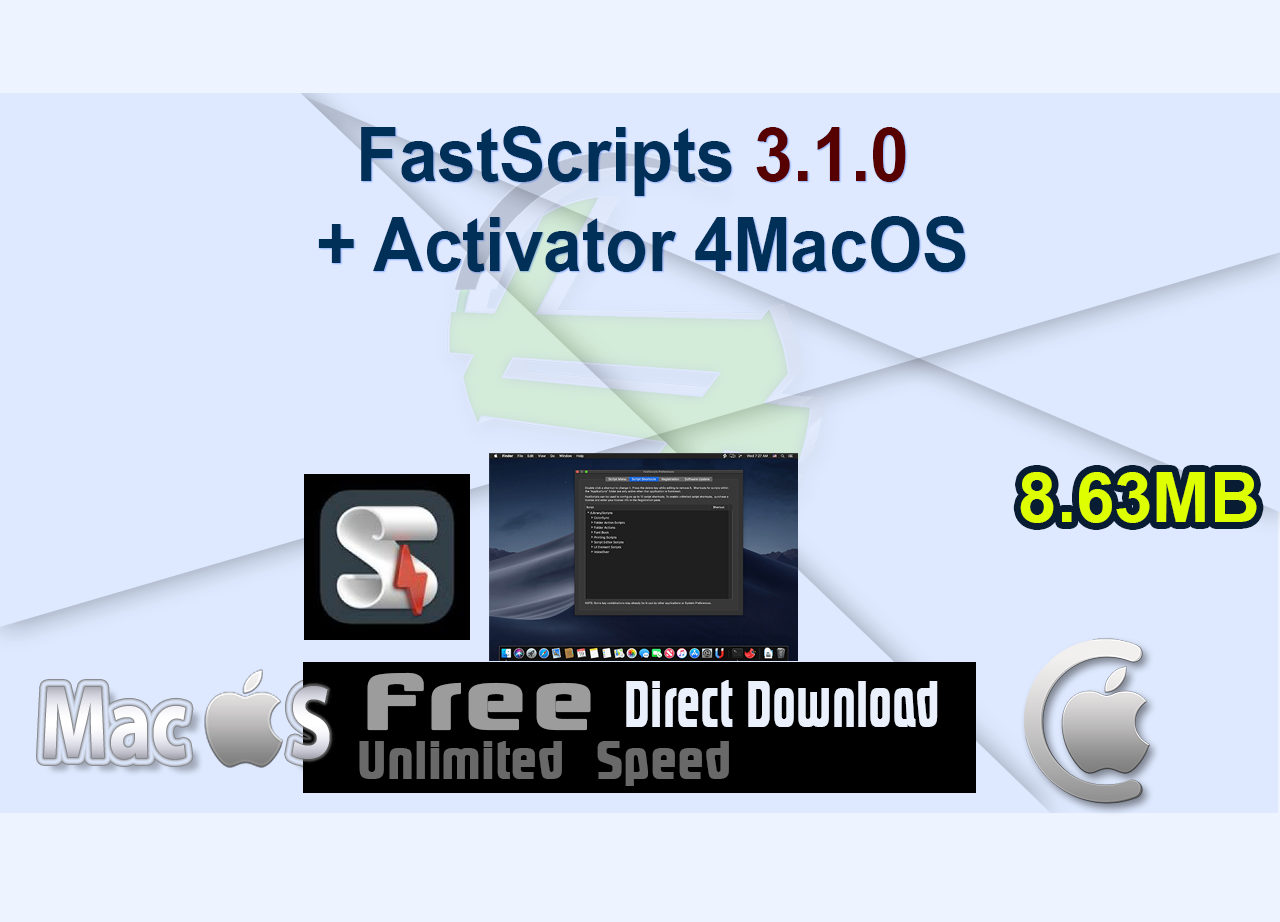 FastScripts 3.1.0 + Activator 4MacOS