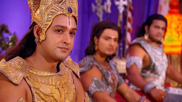 Krishna on Pandav's side