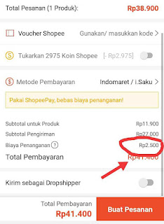 Berapa Sih Biaya Admin Bayar Shopee di Indomaret
