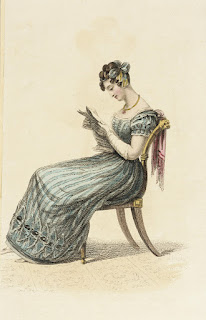 Fashion Plate, ‘Evening Dress’ for ‘The Repository of Arts’ Rudolph Ackermann (England, London, 1764-1834) England, London, February 1, 1825 Prints; engravings Hand-colored engraving on paper