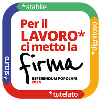 PER IL LAVORO CI METTO LA FIRMA