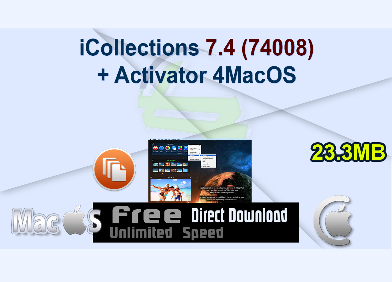 iCollections 7.4 (74008) + Activator 4MacOS