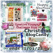 Blog Candy at Creative Fingers Challenge