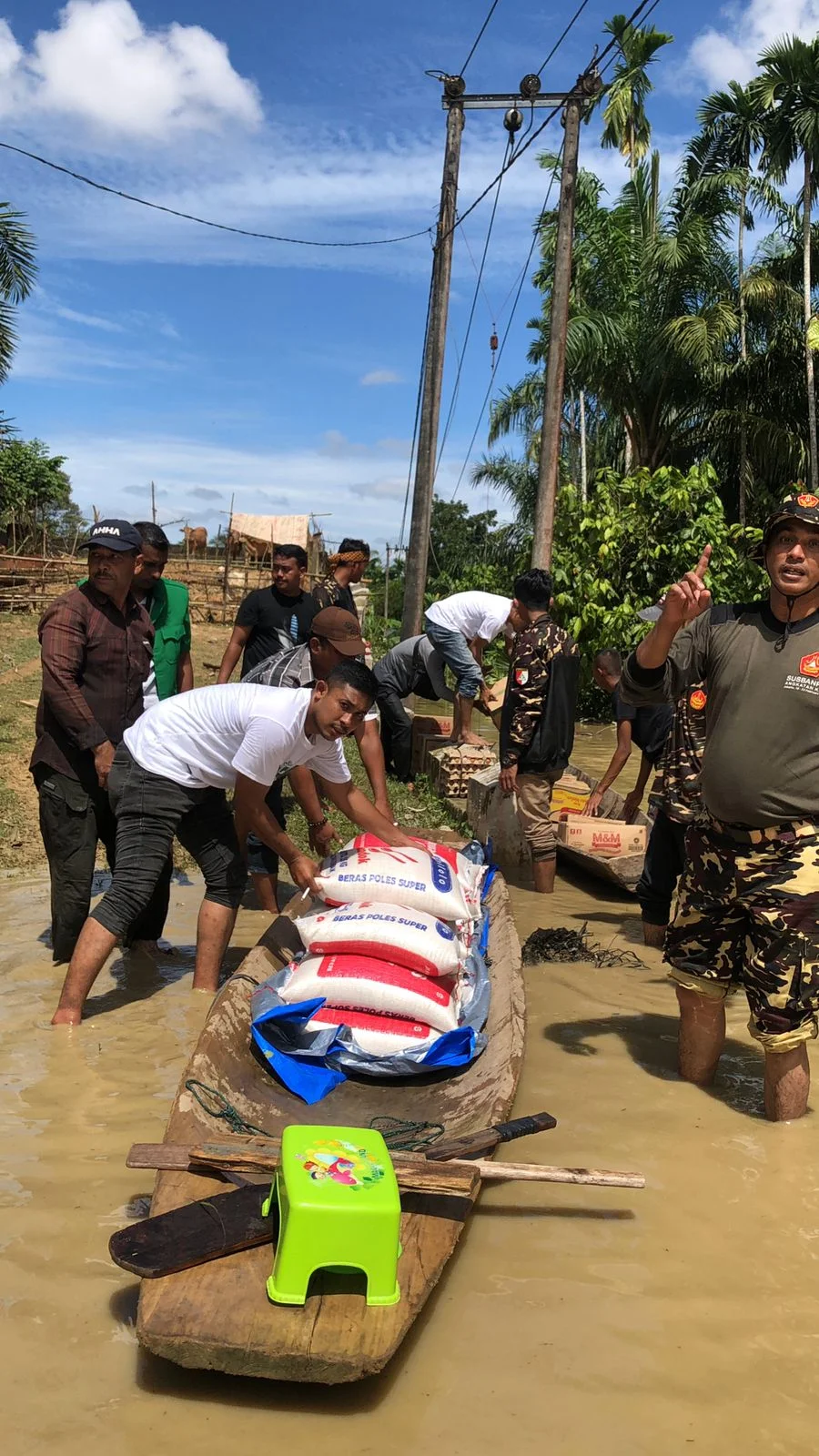 GP Ansor Aceh Salurkan 3 Ton Beras dan Paket Sembako untuk Korban Banjir