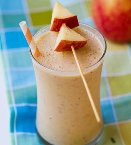 Apple Peanut Butter Banana Shake Recipe