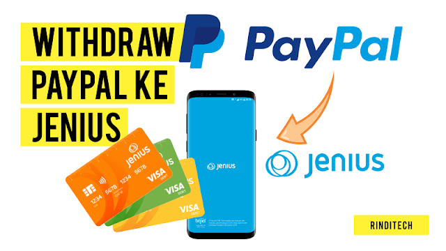 Cara Transfer Saldo PayPal ke eCard JENIUS - Berapa Potongannya?