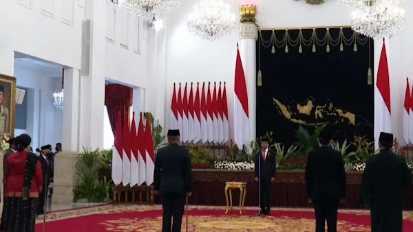 Presiden Jokowi Lantik Tiga Duta Besar Baru