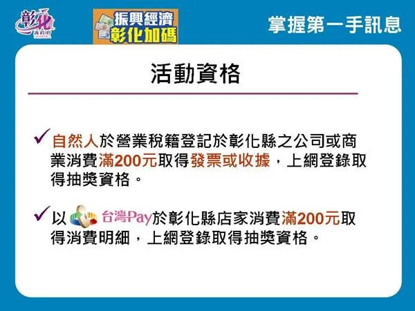 彰化疫情10/14零確診 花在彰化明起跑登錄流程一次看