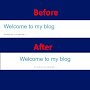 How To Center Your Header in blogger