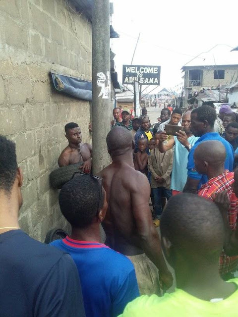 Thief flogged and paraded around Bayelsa community
