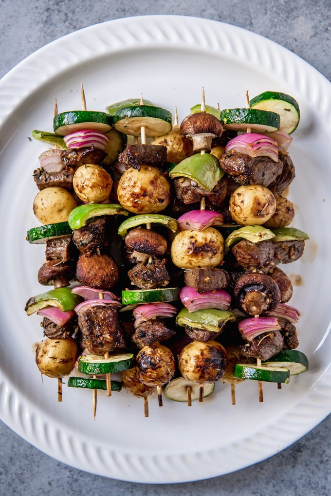 Potato and Mushroom Kebabs | Mushroom recipies | Biobritte mushrooms